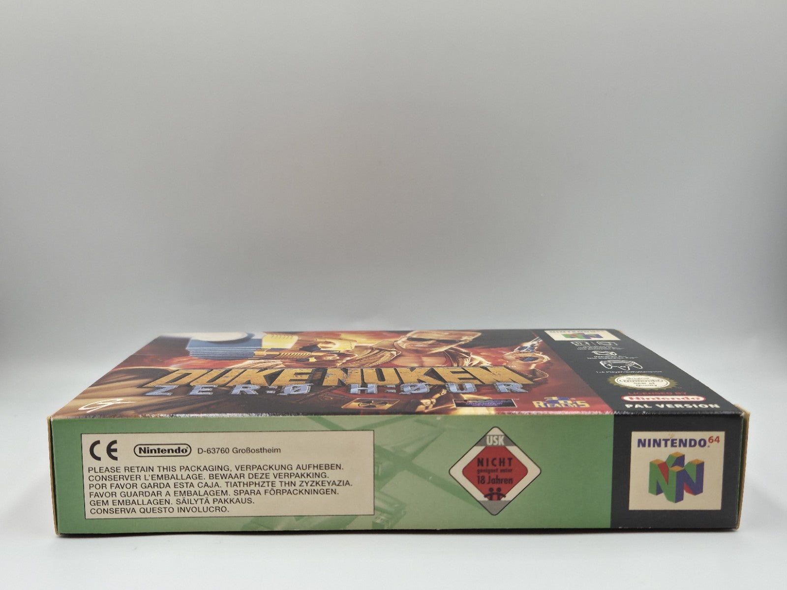 N64 Nintendo 64  Spiel Duke Nukem Zero Hour mit OVP und Anleitung NOE