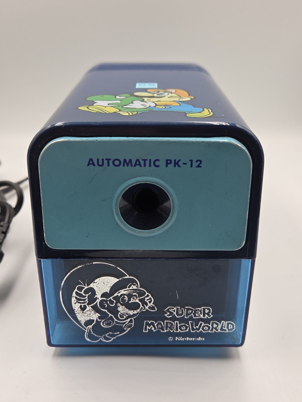 Super Mario World Pen Sharpener Spitzer Automatic PK-12 Nintendo Retro Japan 