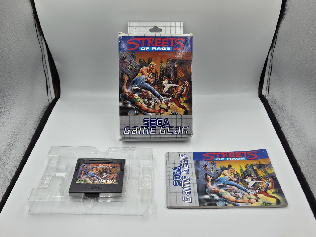 Sega Game Gear Spiel Streets of Rage mit OVP und Anleitung Multi Language 