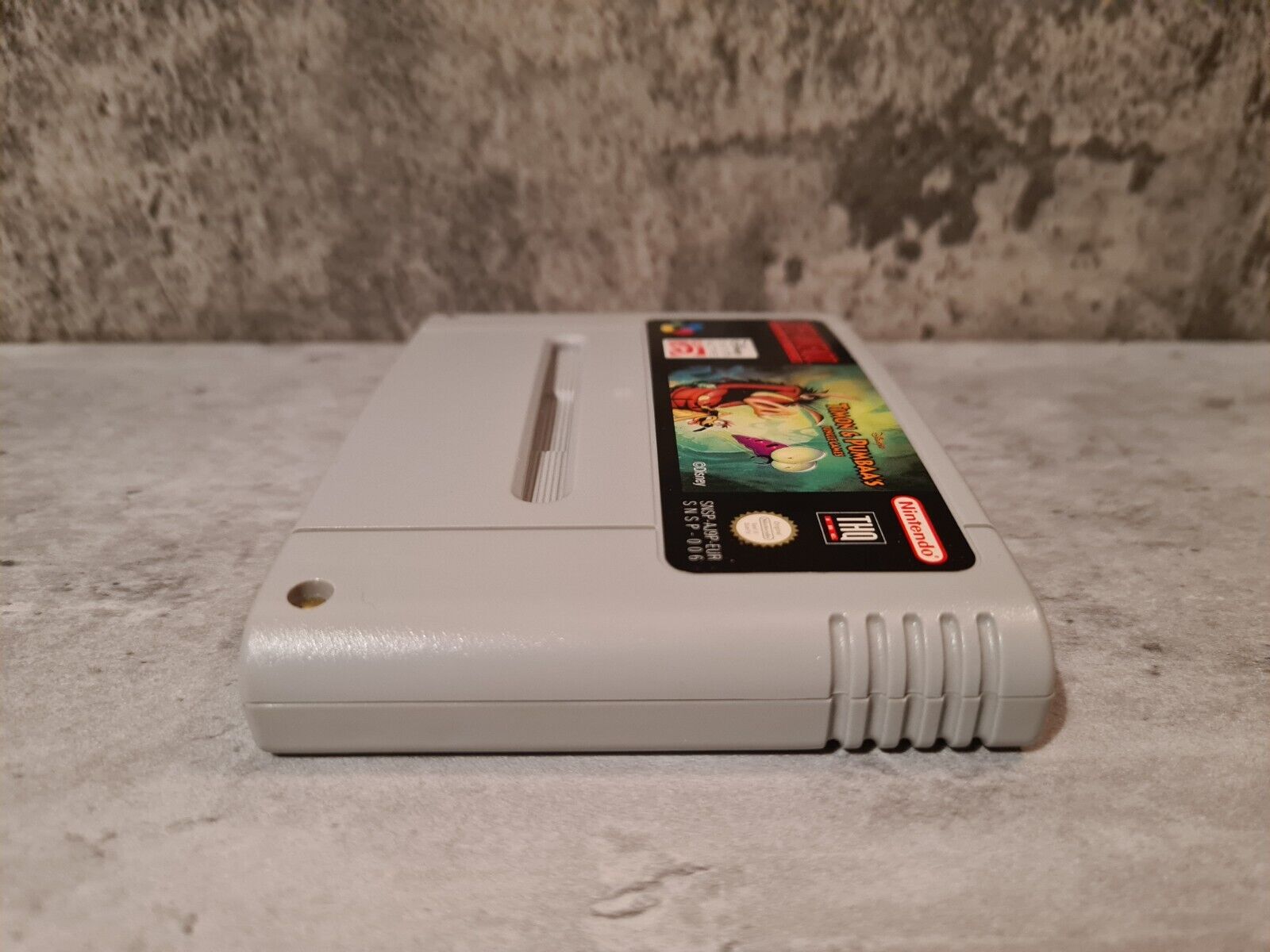 SNES Super Nintendo Disney's Timon & Pumbaa's Jungle Games Modul EUR - T-Retro-Games 