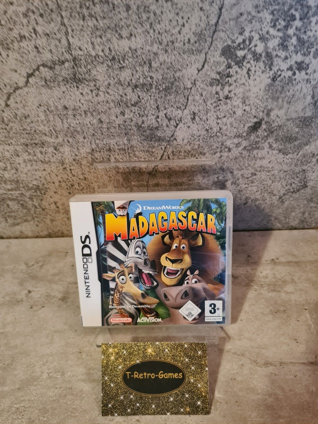 Nintendo DS Madagascar mit OVP und Anleitung NOE - T-Retro-Games 