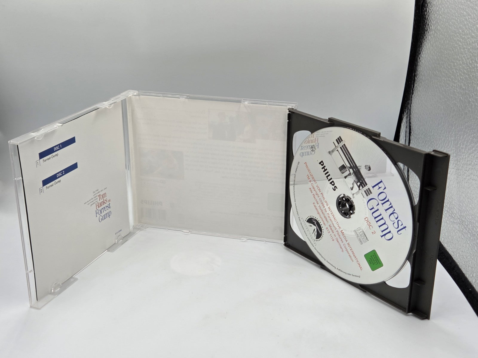 Philips CD-i Video CD Tom Hanks ist Forrest Gump 2 Discs