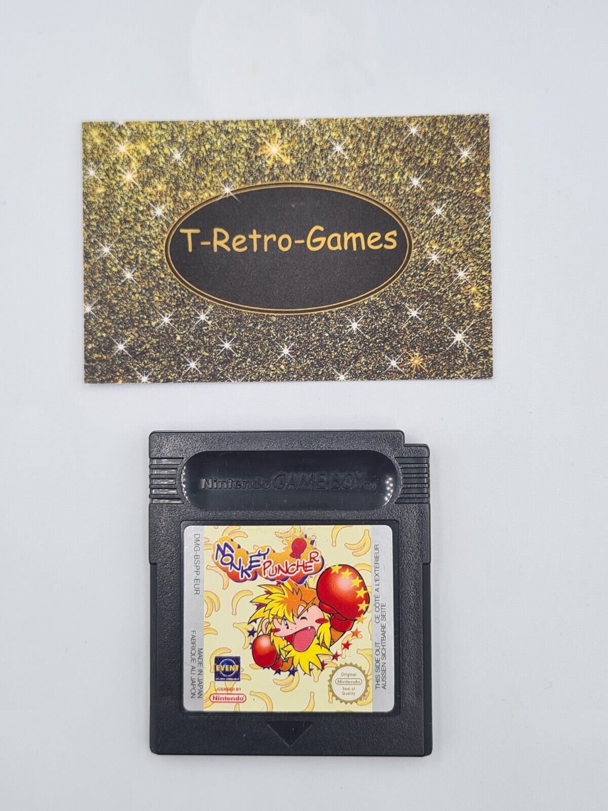 Nintendo Game Boy Color Monkey Puncher EUR Modul - T-Retro-Games 
