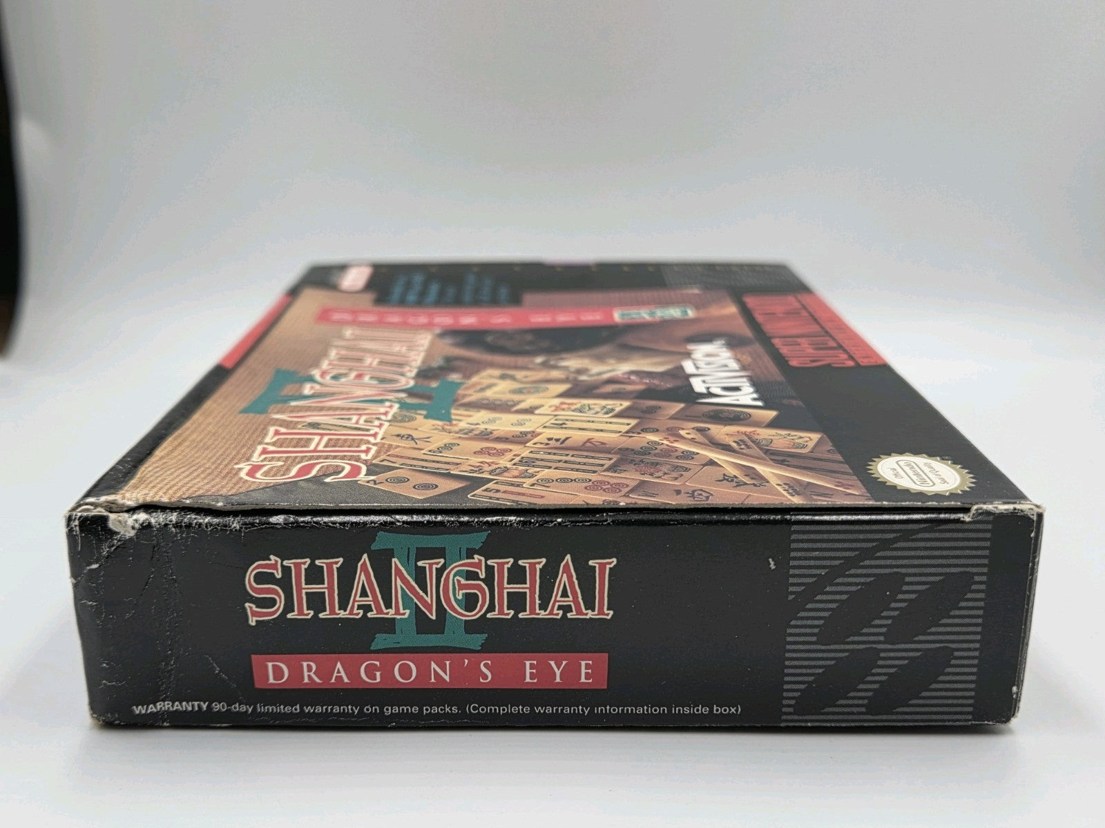 SNES Super Nintendo Shanghai II Dragon's Eye mit OVP und Anleitung NTSC USA
