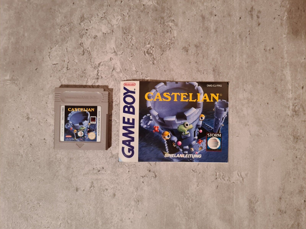 Nintendo Game Boy Classic Castelian mit OVP und Anleitung FRG - T-Retro-Games 