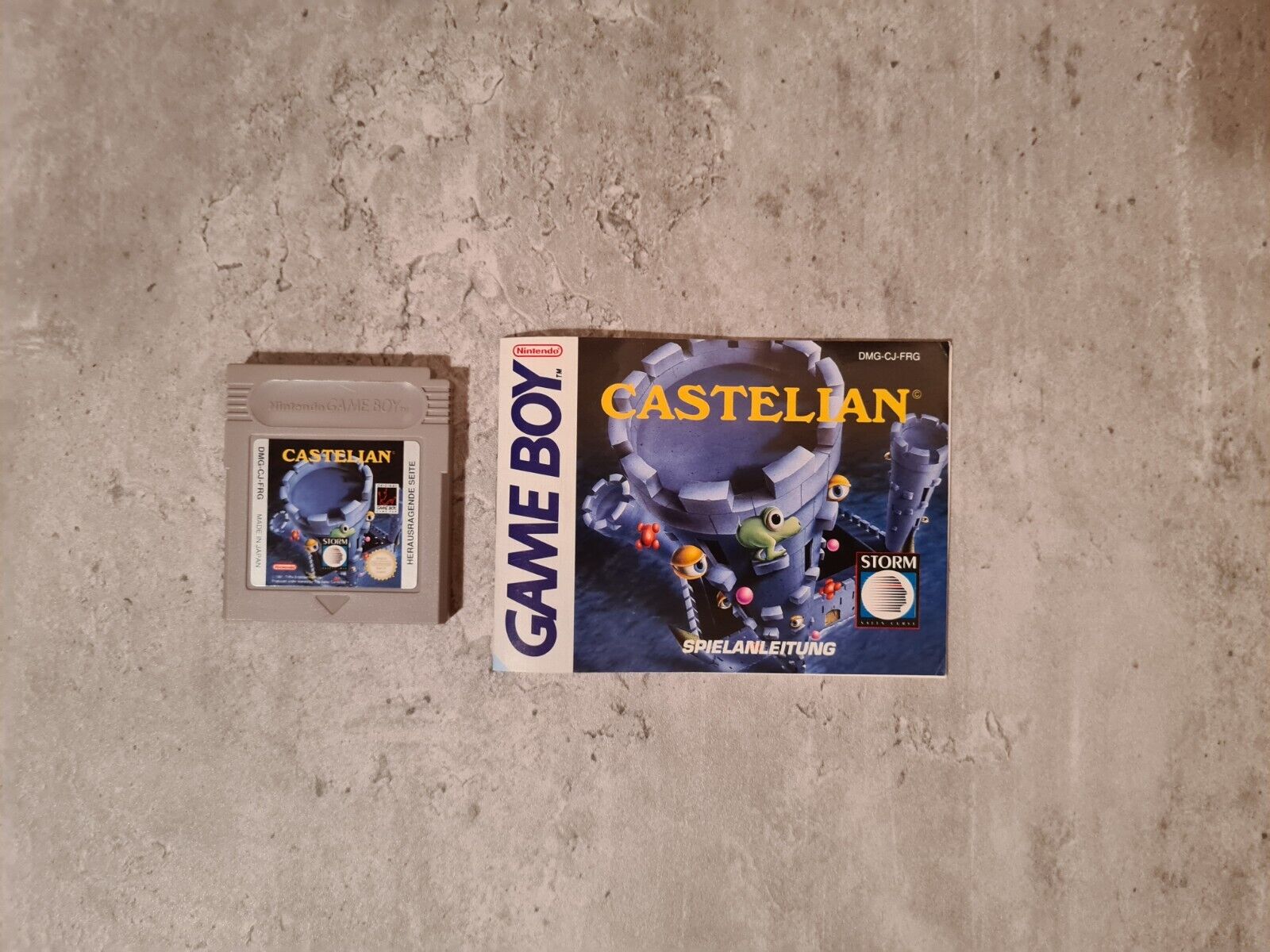 Nintendo Game Boy Classic Castelian mit OVP und Anleitung FRG - T-Retro-Games 