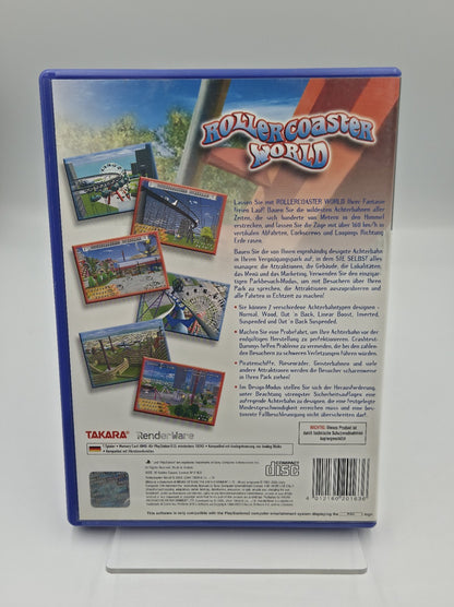 PS2 Playstation 2 Rollercoaster World mit OVP und Anleitung Deutsch