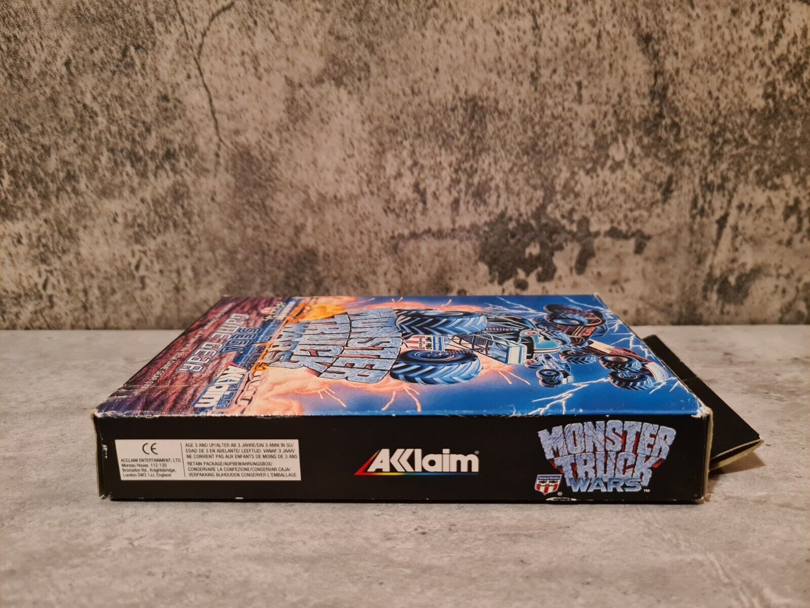 Sega Game Gear Monster Truck Wars mit OVP und Anleitung Multi Language - T-Retro-Games 