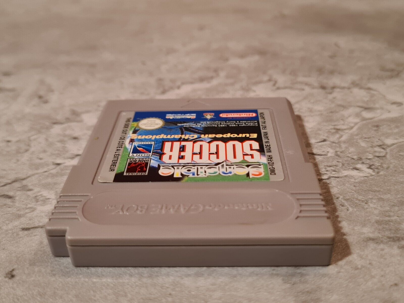 Nintendo Game Boy Classic Spiel Sensible Soccer European Champions Modul FAH - T-Retro-Games 