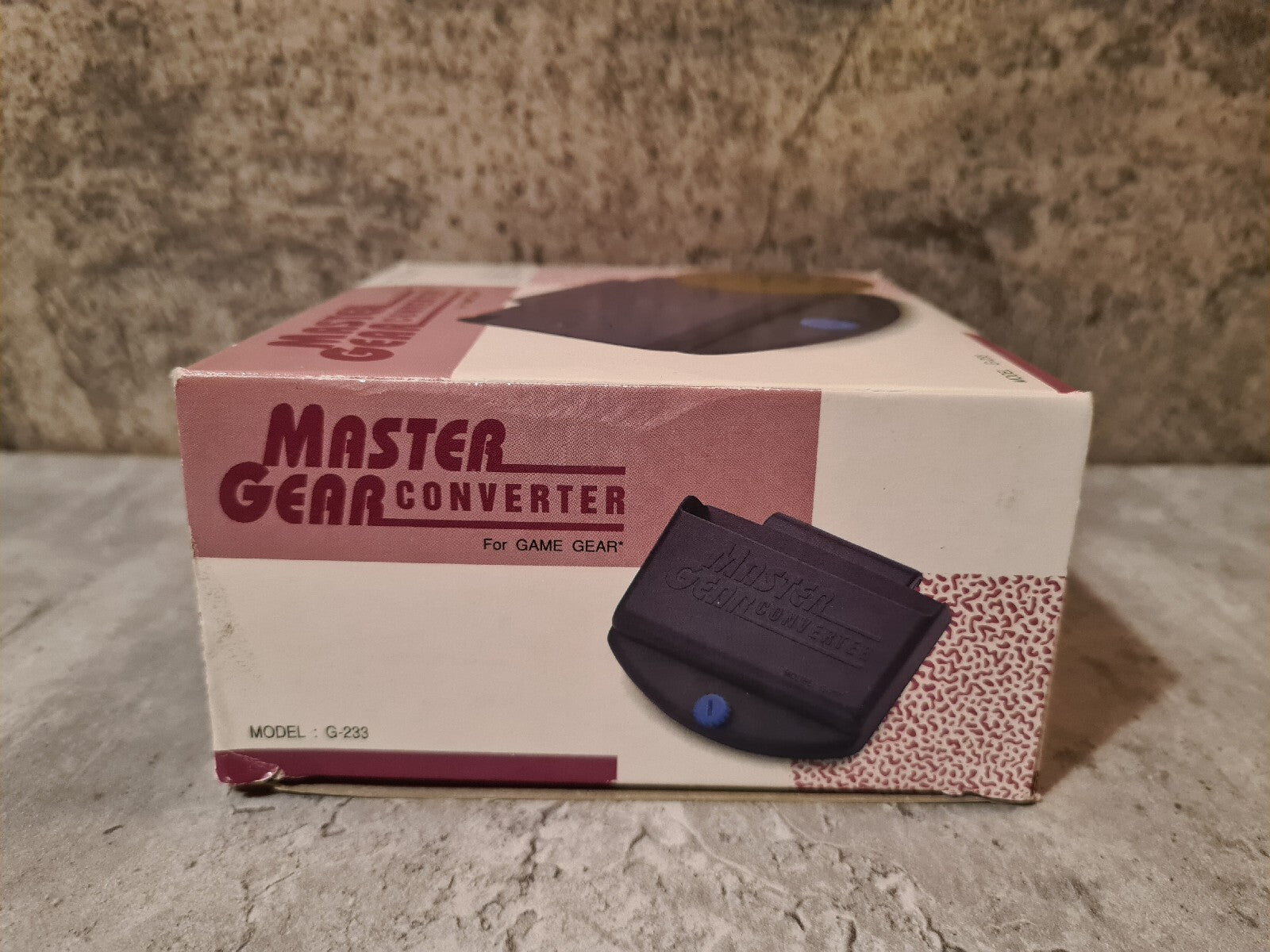 Sega Game Gear Master Gear Converter OVP