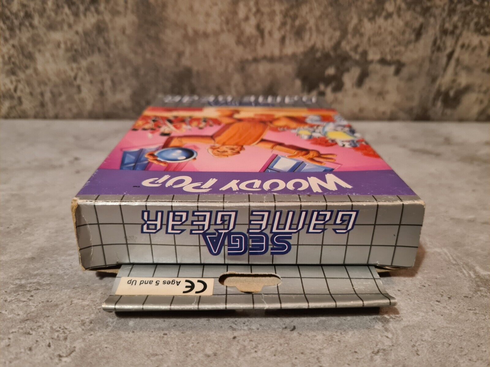 Sega Game Gear Woody Pop mit OVP und Anleitung Multi Language - T-Retro-Games 