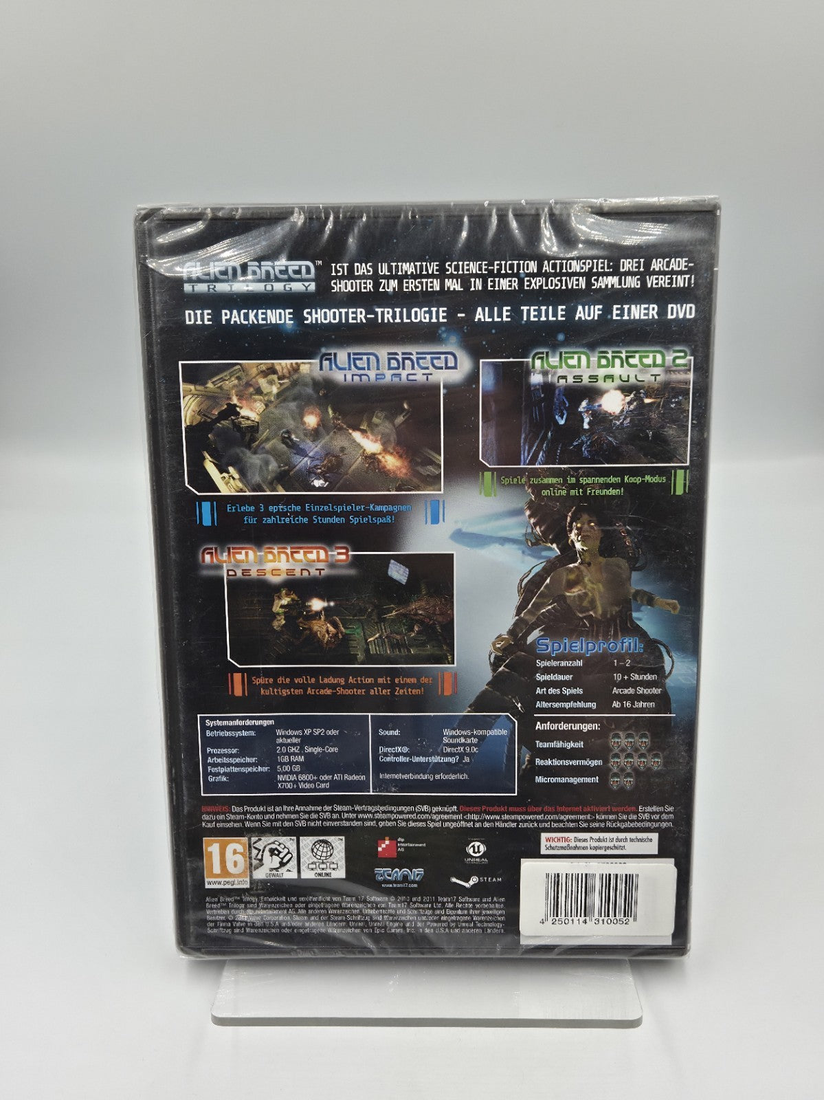 PC-CD Rom Spiel Alien Breed Trilogy Sealed Neu NEW Deutsch