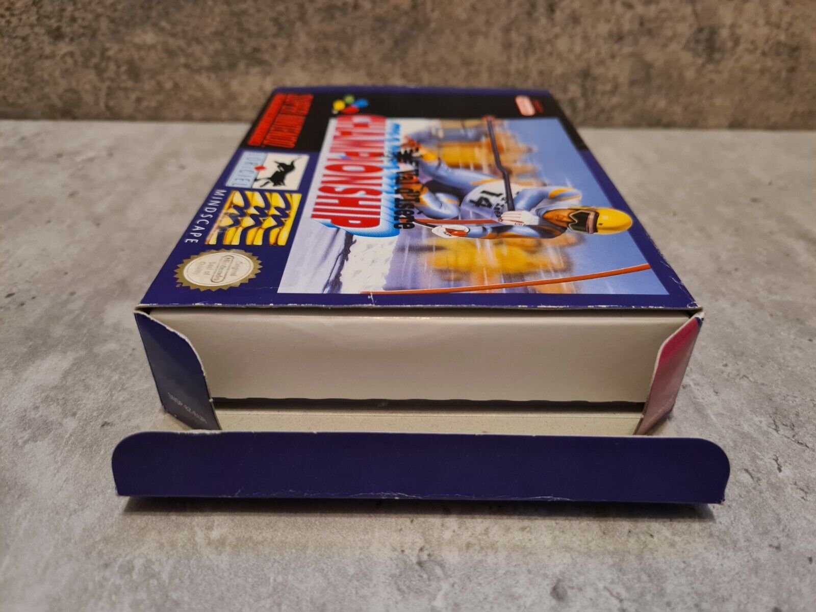 SNES Super Nintendo Val D'Isere Championship mit OVP und Anleitung EUR - T-Retro-Games 