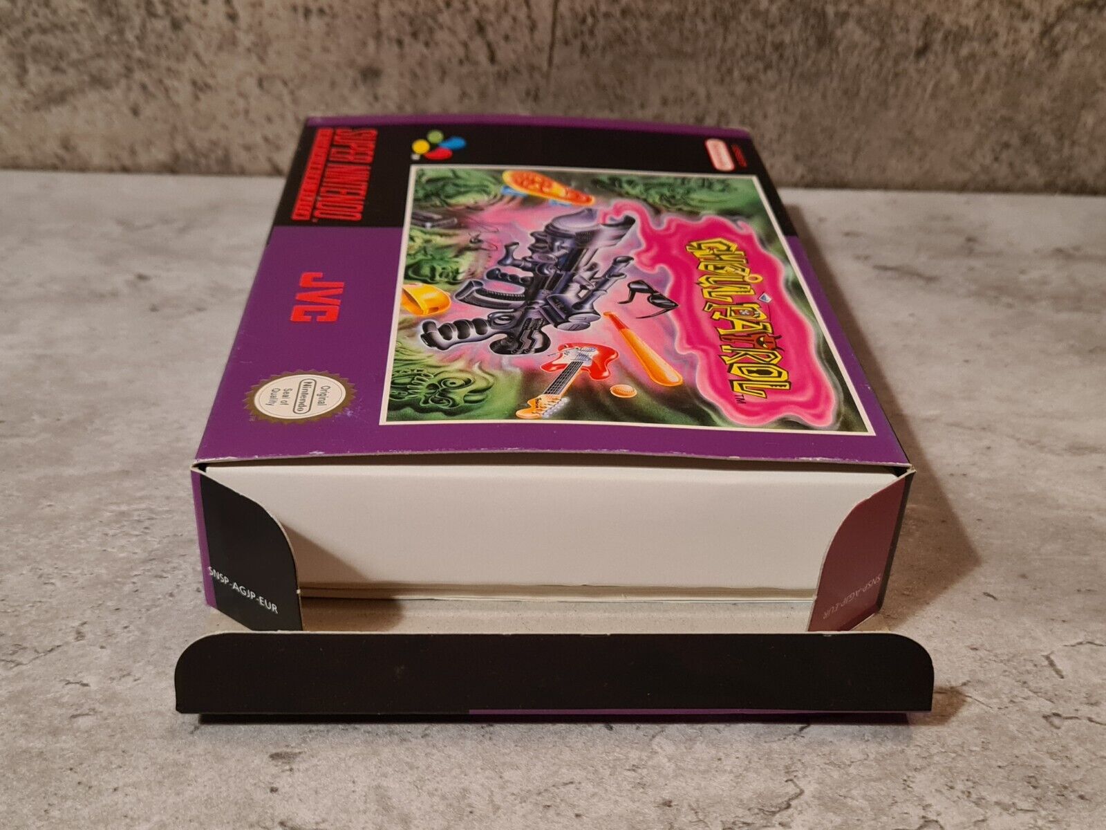 SNES Super Nintendo Ghoul Patrol mit OVP und Anleitung EUR - T-Retro-Games 