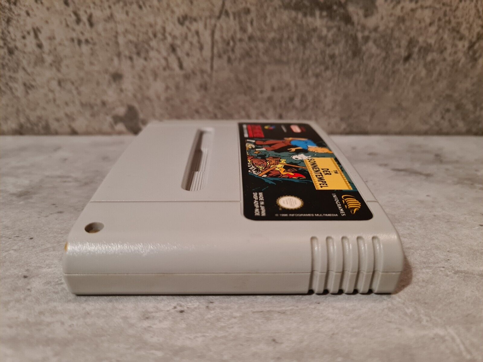 SNES Super Nintendo Tim Der Sonnentempel Modul NOE - T-Retro-Games 
