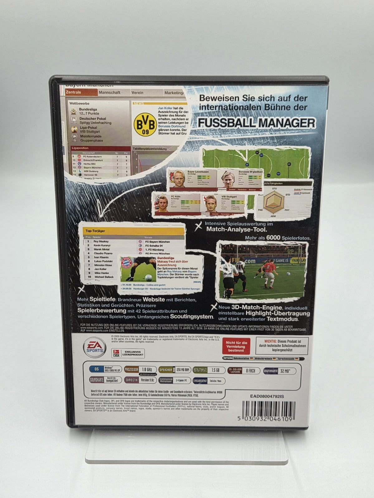 PC-CD Rom Spiel Fussball Manager 06