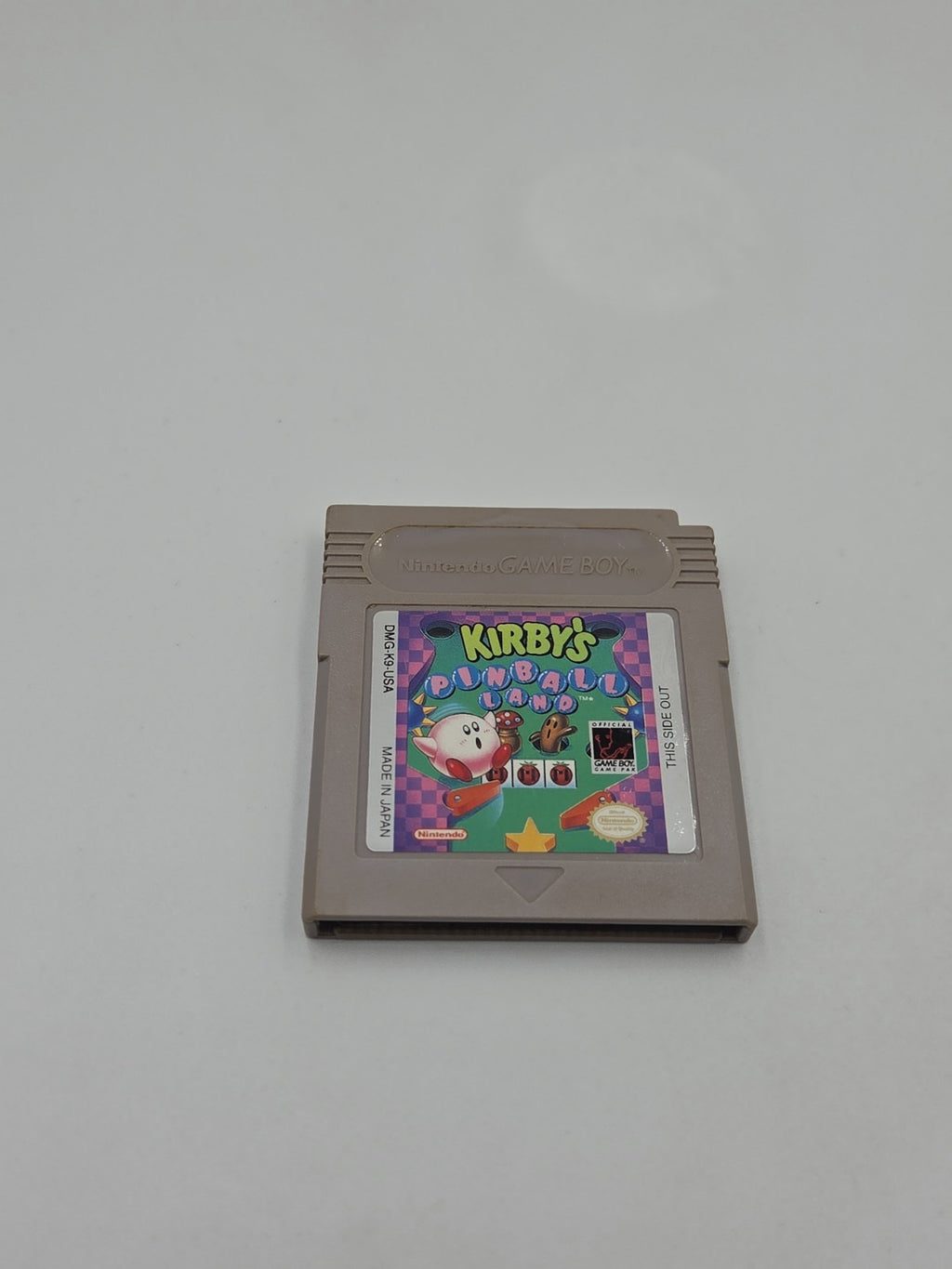 Nintendo Game Boy Classic Spiel Kirby's Pinball Land mit OVP und Anleitung USA