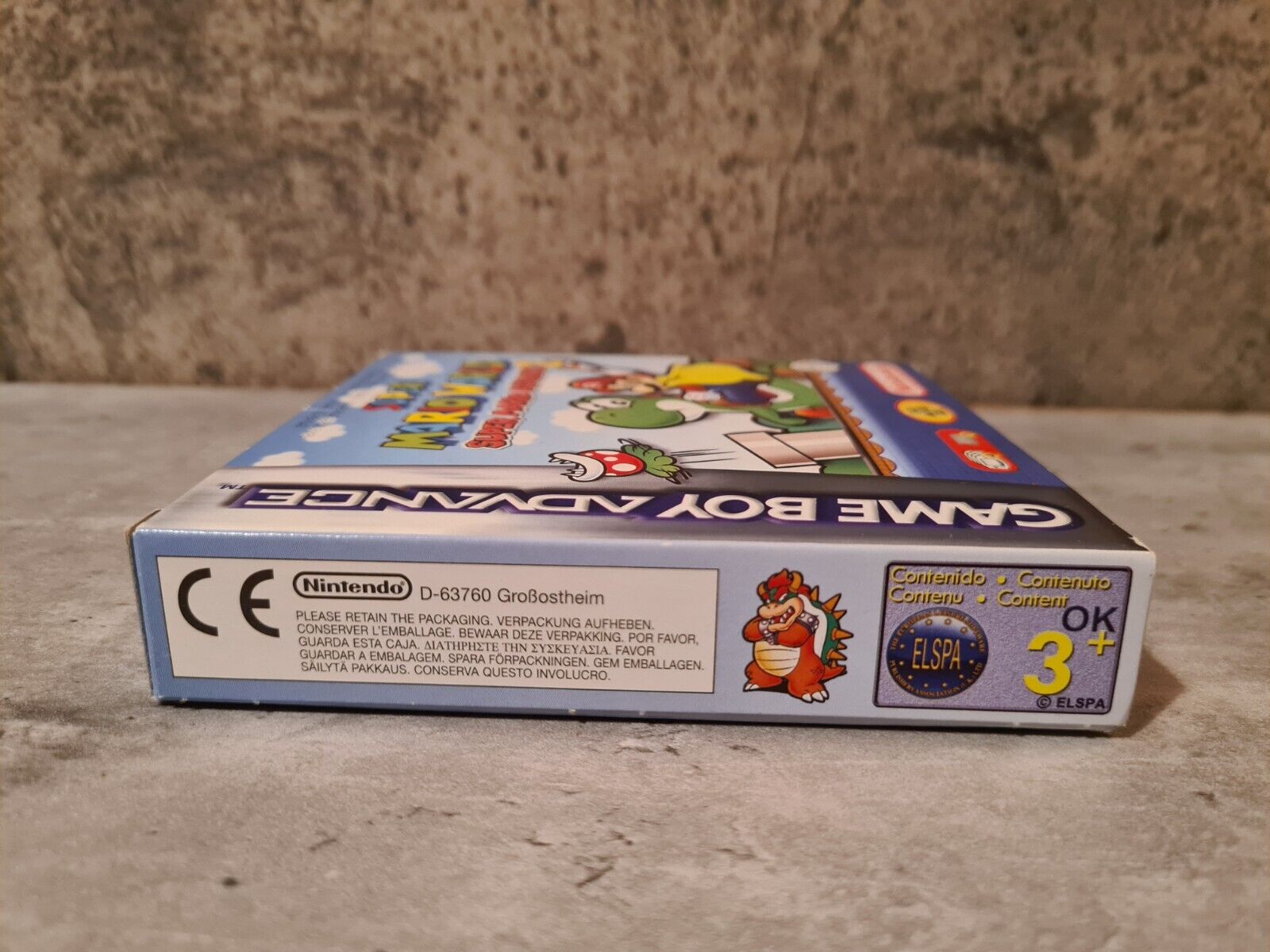 Nintendo Gameboy Advance Super Mario World Advance + OVP und Anleitung EUR - T-Retro-Games 