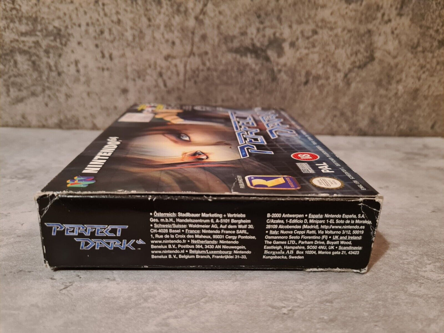 N64 Nintendo 64 Perfect Dark mit OVP und Anleitung EUR - T-Retro-Games 