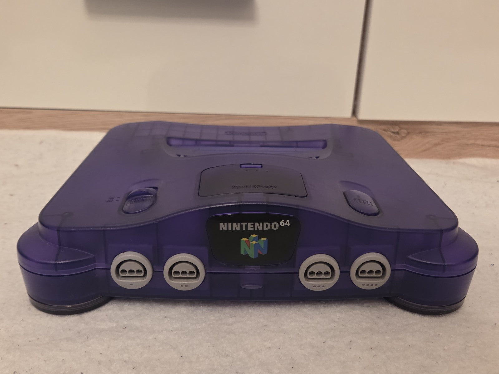 Nintendo 64 N64 Konsole Console Purple Grape + Controller + Kabel Lila Violett