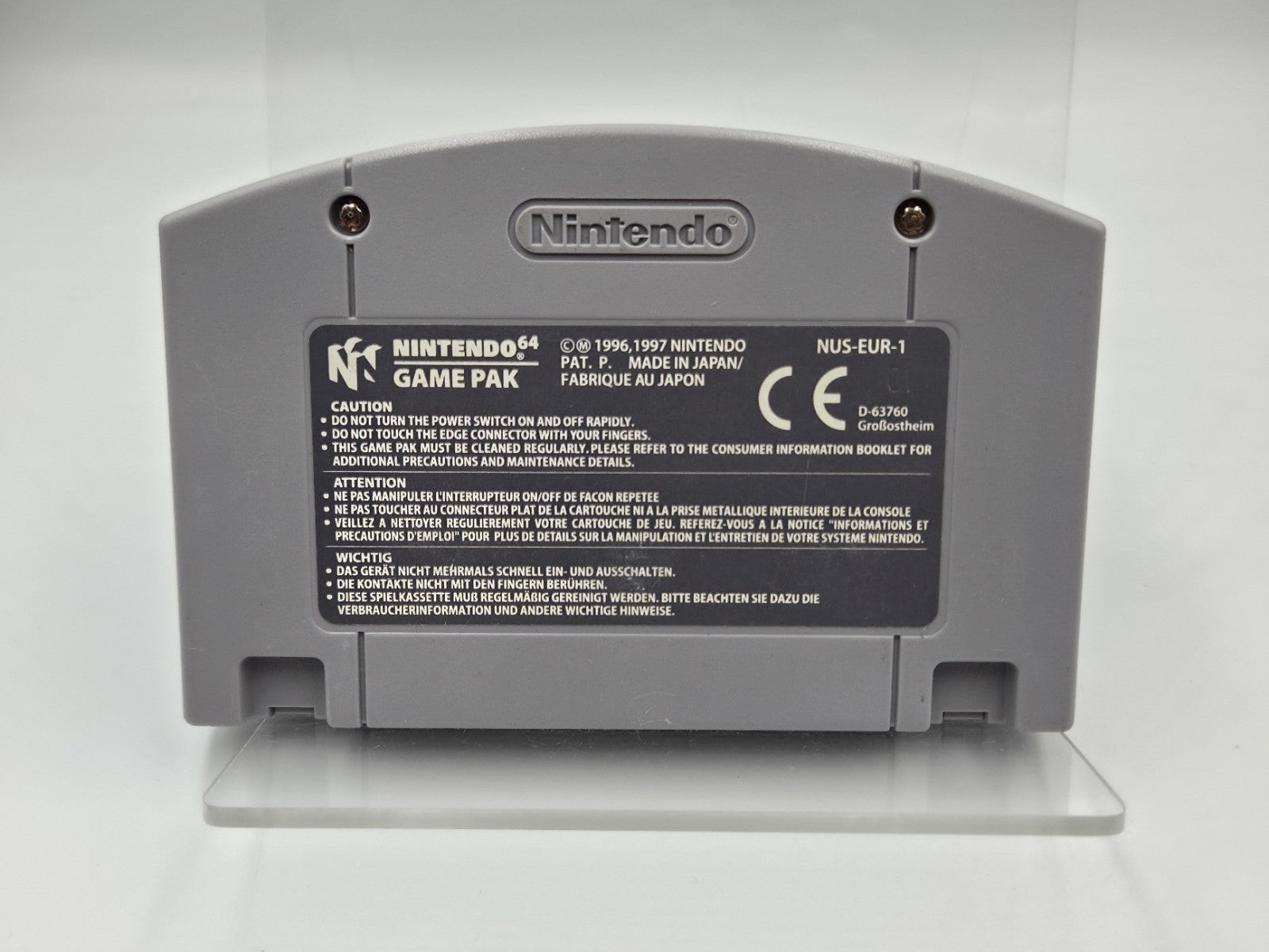 N64 Nintendo 64 Spiel Gex 64 Enter The Gecko EUR Modul