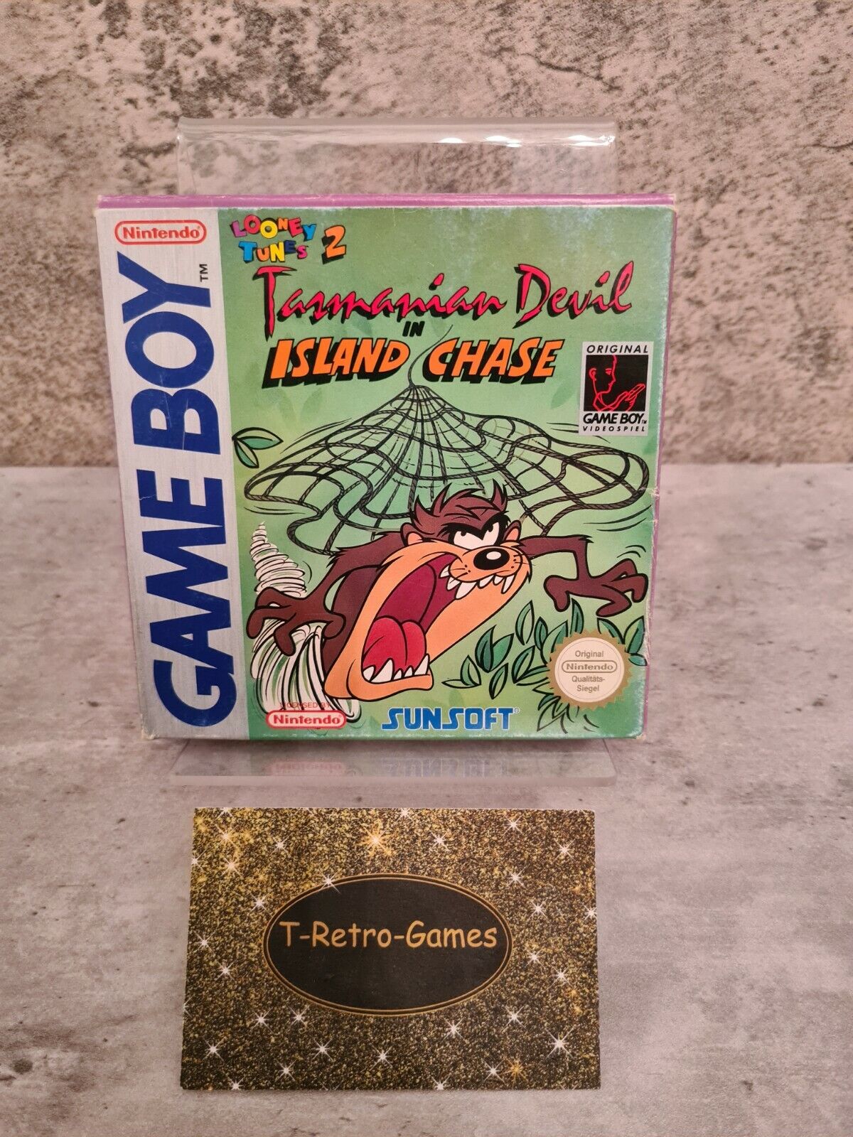 Nintendo Game Boy Classic Tasmanian Devil in Island Chase OVP und Anleitung NOE - T-Retro-Games 