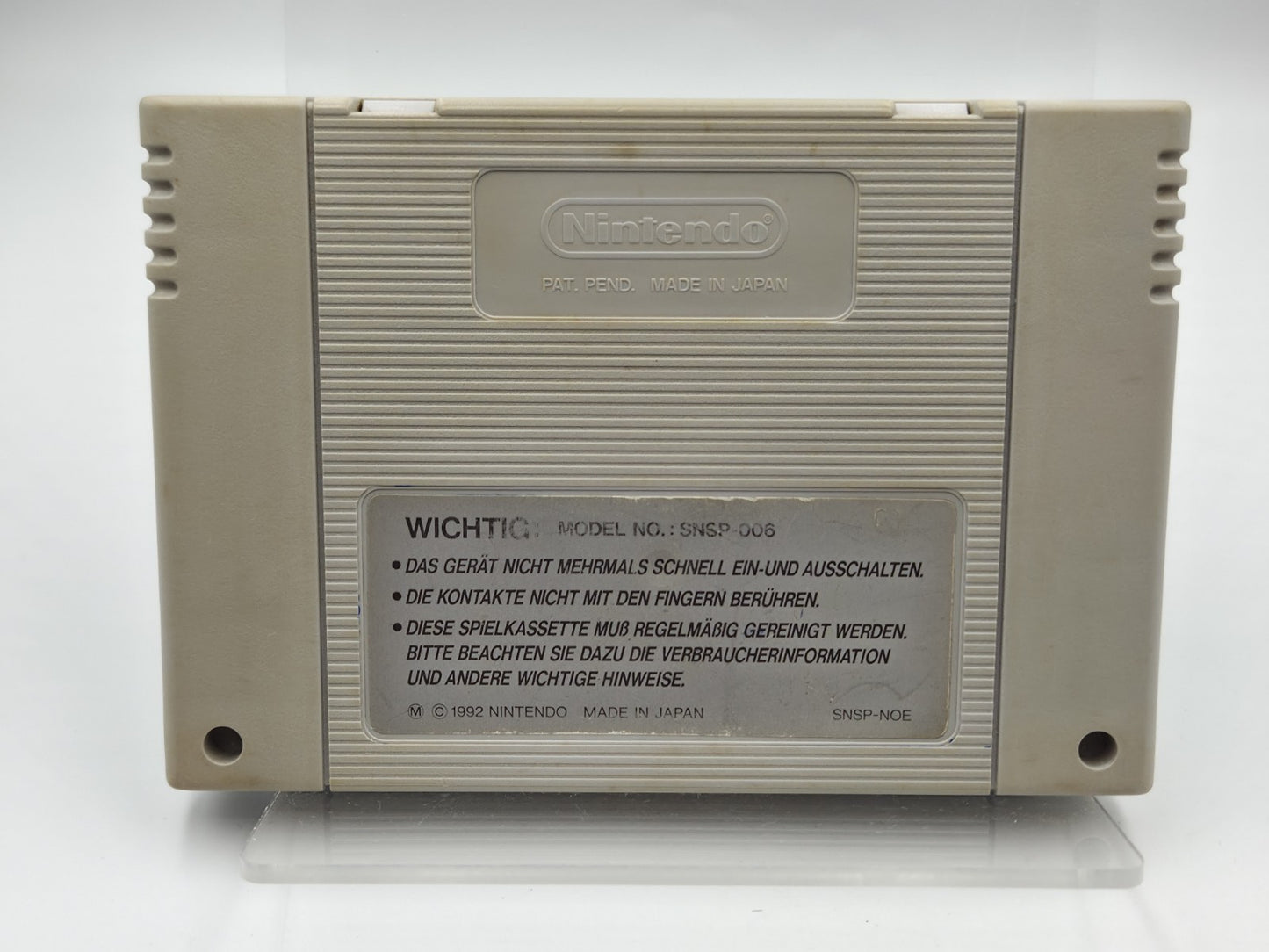SNES Super Nintendo Super Star Wars Modul NOE