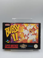 SNES Super Nintendo Spiel Bubsy II mit OVP und Anleitung EUR