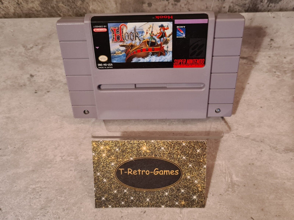 SNES Super Nintendo Hook NTSC USA Modul - T-Retro-Games 