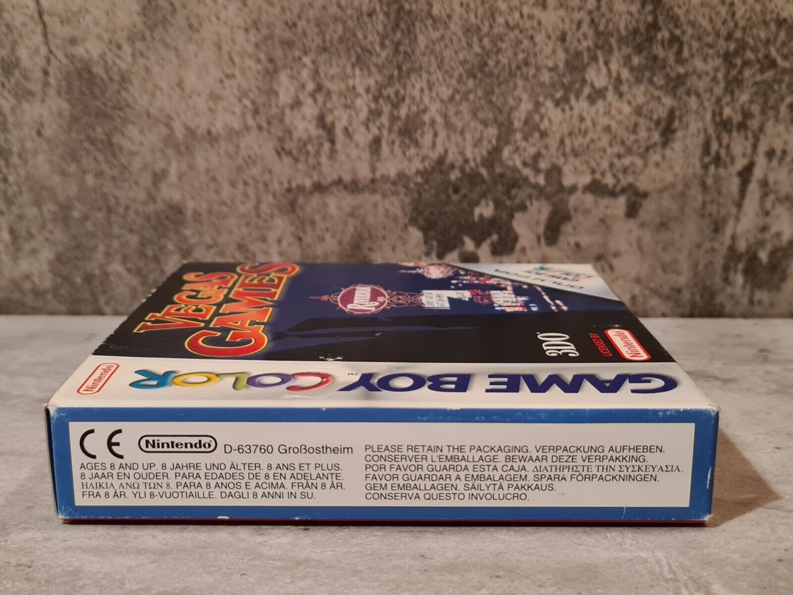 Nintendo Game Boy Color Spiel Vegas Games mit OVP und Anleitung EUR - T-Retro-Games 