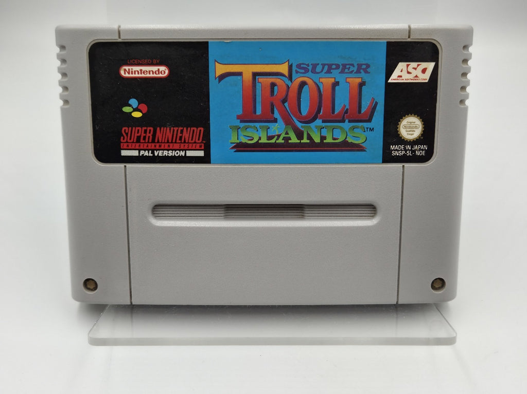 SNES Super Nintendo Super Troll Islands Modul NOE