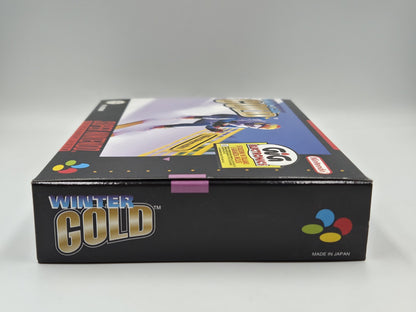 SNES Super Nintendo Winter Gold New Old Stock Neu unbenutzt