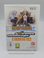 Nintendo Wii Spiel Family Trainer extreme Challenge mit OVP und Anleitung EUR