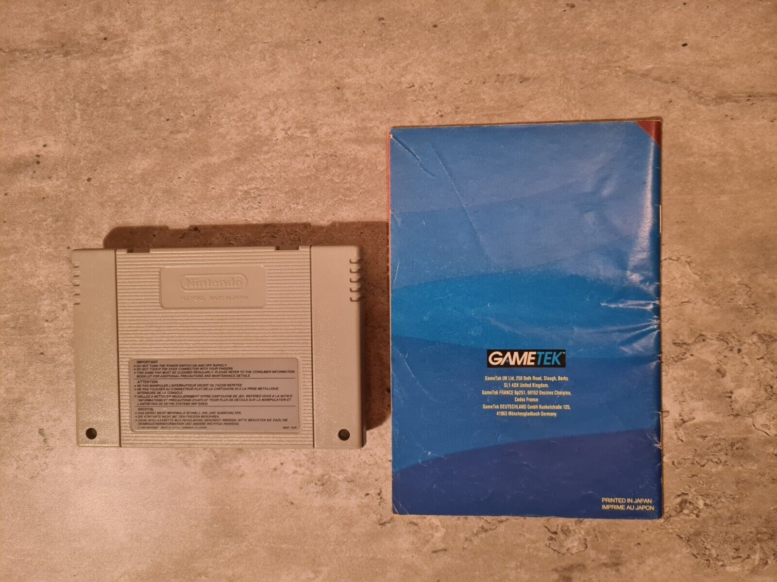 SNES Super Nintendo Frantic Flea mit OVP und Anleitung EUR - T-Retro-Games 