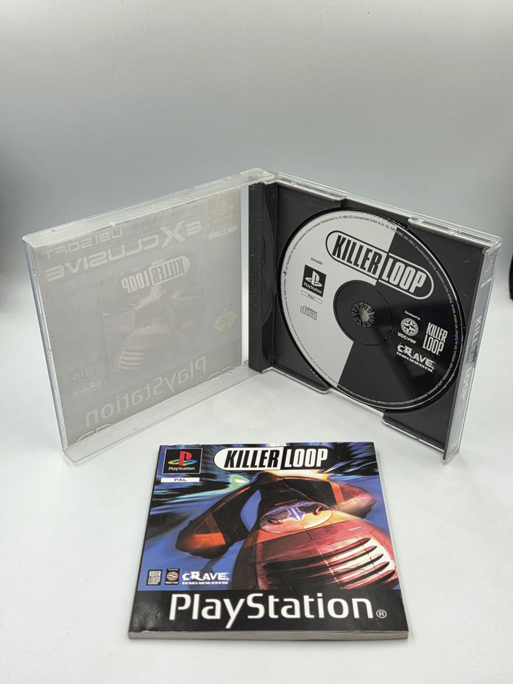 PS1 Playstation 1 Killer Loop mit OVP und Anleitung Multilingual