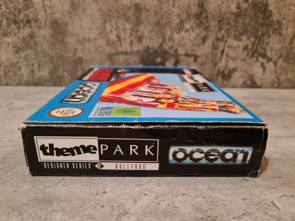 SNES Super Nintendo Theme Park World mit OVP und Anleitung NOE - T-Retro-Games 