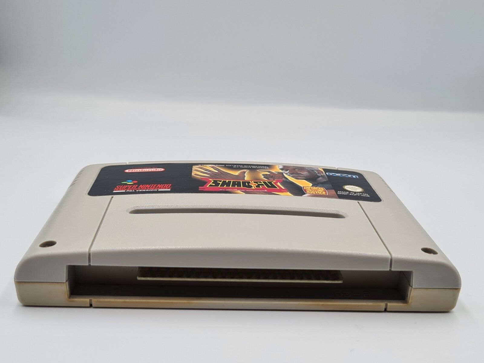 SNES Super Nintendo Shaq-Fu Modul NOE - T-Retro-Games 