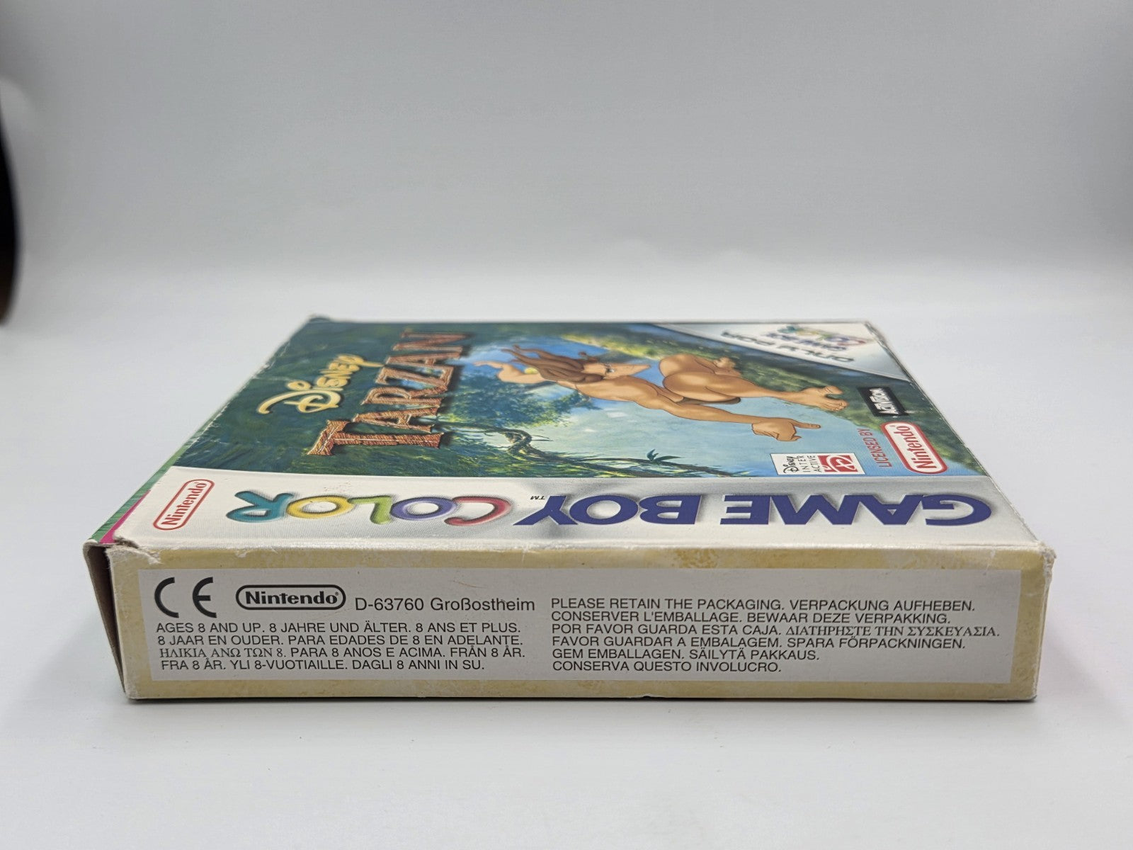 Nintendo Game Boy Color Disney Tarzan mit OVP und Anleitung  FRA