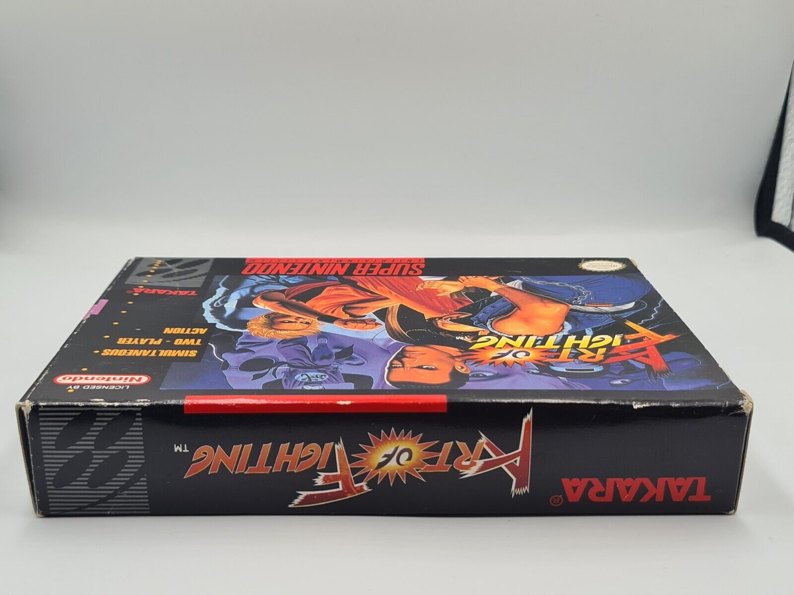 SNES Super Nintendo Art of Fighting mit OVP und Anleitung NTSC-USA - T-Retro-Games 
