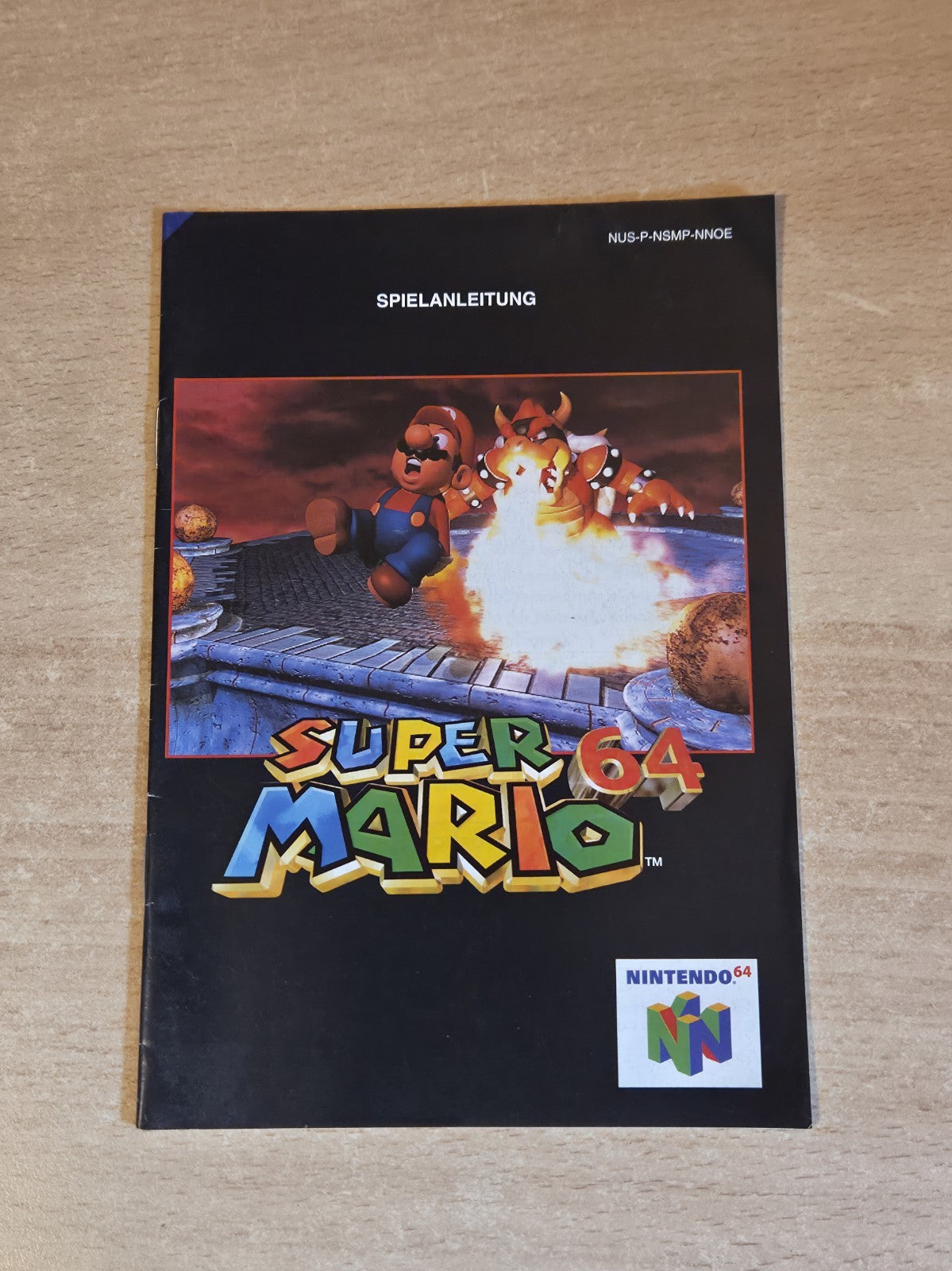 N64 Nintendo 64 Super Mario 64 Instruction Booklet NOE