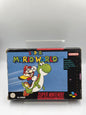 SNES Super Nintendo Super Mario World mit  OVP und Anleitung NOE
