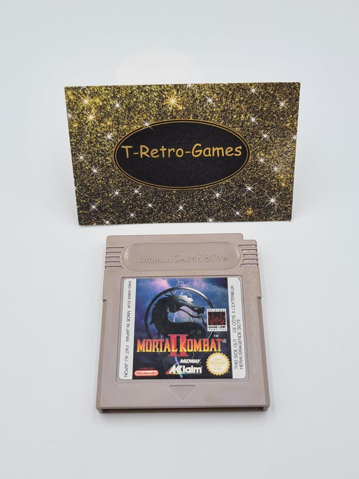 Nintendo Game Boy Classic Spiel Mortal Kombat II 2 Modul EUR - T-Retro-Games 