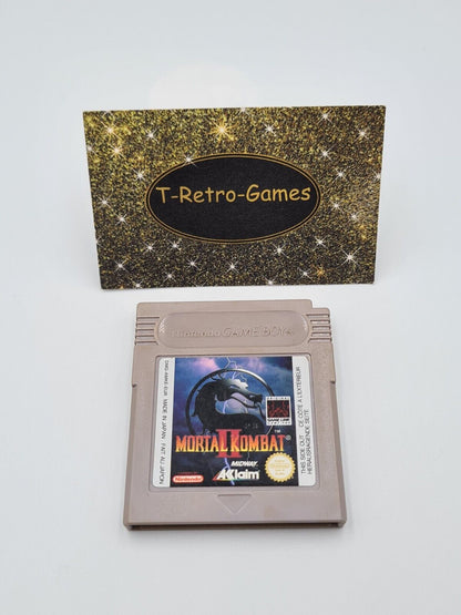 Nintendo Game Boy Classic Spiel Mortal Kombat II 2 Modul EUR - T-Retro-Games 