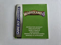 Nintendo Game Boy Advance Wario Land 4 Spielanleitung NEU6