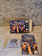 N64 Nintendo 64 WWF No Mercy mit OVP und Anleitung EUR - T-Retro-Games 