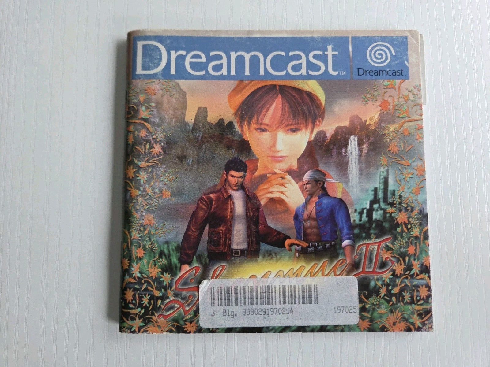 Sega Dreamcast Shenmue II Spielanleitung Instruction Booklet 