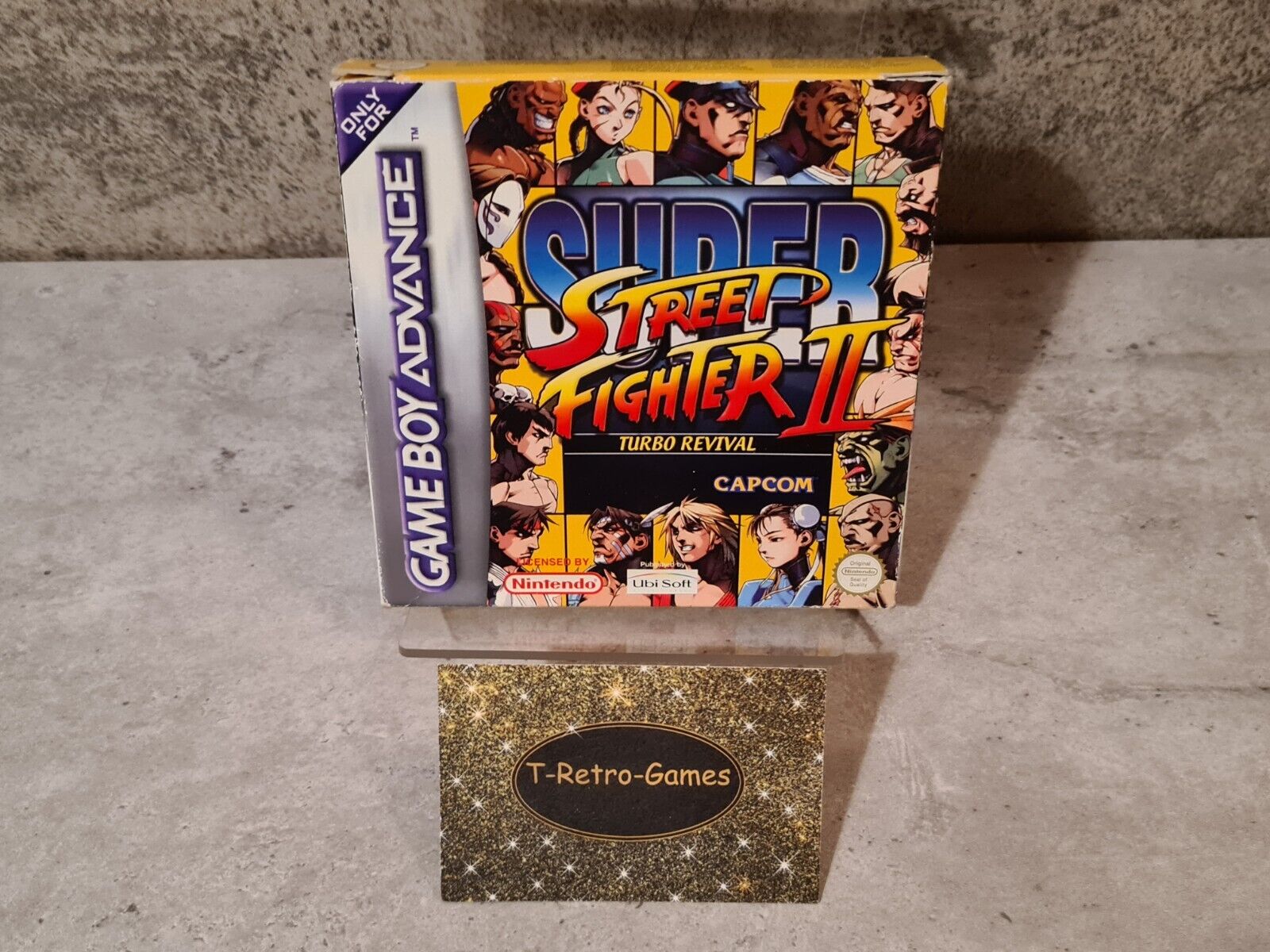 Gameboy Advance Super Street Fighter II Turbo Revival mit OVP und Anleitung EUR - T-Retro-Games 