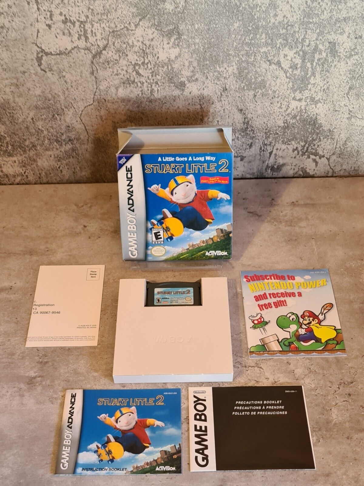 Nintendo Game Boy Advance Spiel Stuart Little 2 mit OVP und Anleitung USA - T-Retro-Games 