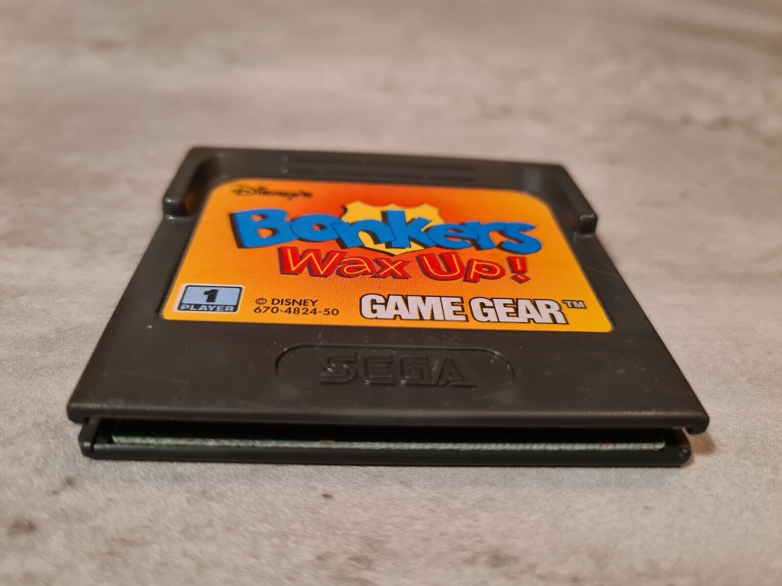 Sega Game Gear Disney's Bonkers Wax Up! Modul - T-Retro-Games 