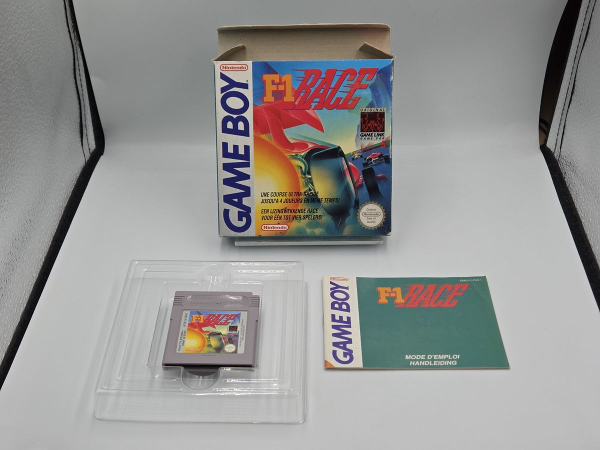 Nintendo Game Boy Classic Spiel F-1 Race mit OVP und Anleitung FAH
